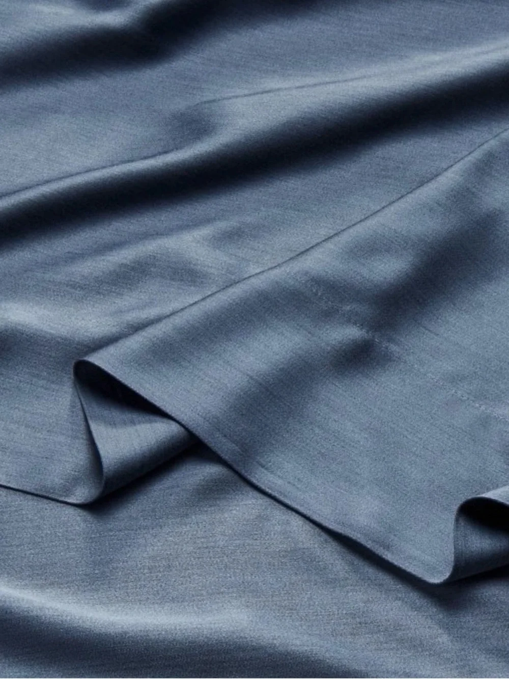 Casaluna Blissful Sheet Set Rayon from Bamboo Queen NWT Slate Blue